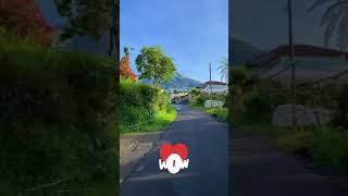 Download lagu jalan jalan di pedesaan menikmati Pemandangan Indah Sejuk Dan Damai #shorts #village mp3