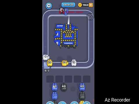 Pixel Flow Level 25 Walkthrough