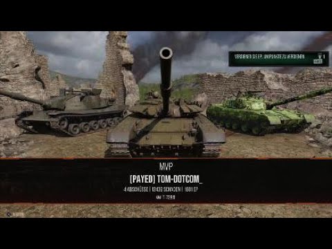World of Tanks Modern Armor T-72BM T-72B OBR 1989G Ace Tanker 2 Cold War WoT Console PS5