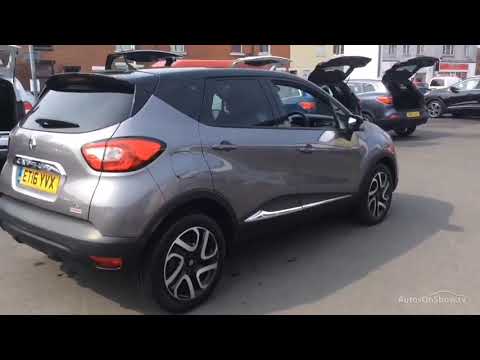 RENAULT CAPTUR DYNAMIQUE S NAV TCE GREY/BLACK 2016