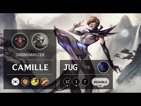 Camille Jungle vs Rek'Sai - KR Grandmaster Patch 9.13