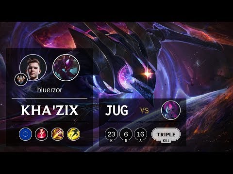 Kha'Zix Jungle vs Evelynn - EUW Challenger Patch 9.9