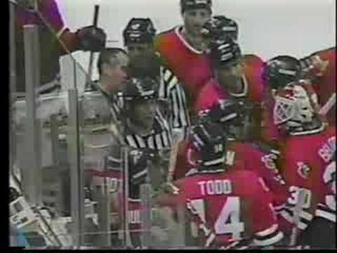 Winnipeg Jets Win Game In OT After Puck Is Thrown Into Goal