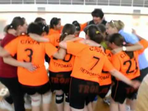 Handball team Zrk Sloga Petrovac na Mlavi.flv