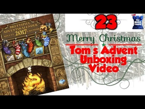Tom's Advent Calendar Unboxing Video - December 23, 2017
