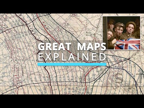 WWI: How a Map Defeated the Germans at Vimy Ridge