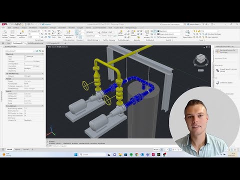 AutoCAD Plant 3D Tutorial (1/3) – Anlagen- und Rohrleitungsplanung