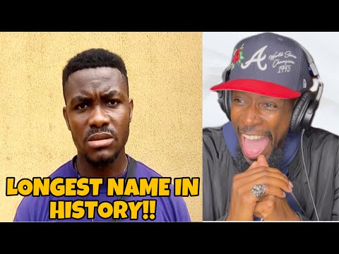 OMG! Longest African Name! | Reaction