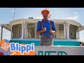 Blippi Rides A Boat In Hawaii Vehicles For Children Educational Videos For Kids