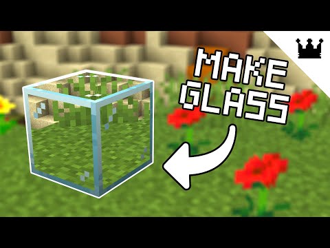 How to Make Glass in Minecraft (All Versions)