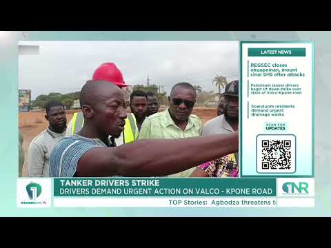 Tema Tanker Drivers Strike: Fuel Loading Suspended Over Bad Valco–Kpone Road