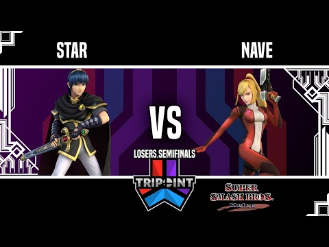 Tripoint Smash 219 - Losers Semifinals - Star(Marth) Vs. Nave(Zero Suit Samus)