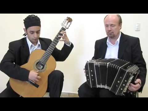 La Trampera, Milonga, Anibal Troilo, Bandoneón y Guitarra, Serguei Tibets, Teodoro Velez