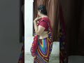 Patola Saree Draping Video Today I Am Going To The Neighbourhood For Puja