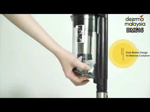 Deerma DM616 Steel Cyclone Filter Powerful Vacuum Cleaner 2in1 (3.0 Version) Eng Subtitle