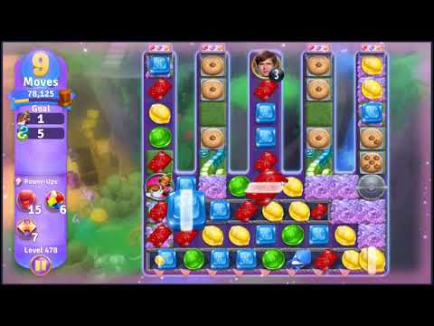 Wonka's World of Candy Level 478 - NO BOOSTERS + FULL STORY 🍫 | SKILLGAMING ✔️