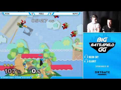 Big Battlefield Pools - Ryzon (Fox) vs Muppet (Luigi)
