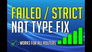 🔧 HOW TO FIX PS4 NAT TYPE ERROR/STRICT/FAILED (Tested on different routers)