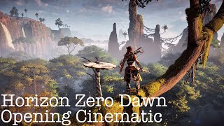 Horizon Zero Dawn - Full Opening Cutscene Cinematic - PS4, PS5, PC