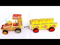 Matchbox Tractor With Trolley Amazing Tractor Scienceproject AKCreation P8x