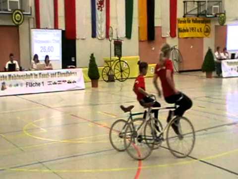 Kunstrad Ostdeutsche Meisterschaft 2010 Celina Ridzewski /  Lara Thiel Gothaer HRSV
