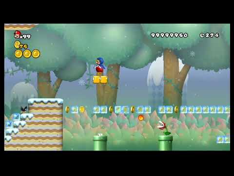 New Super Mario Bros. Wii World 9-7 Penguin Suit Tutorial