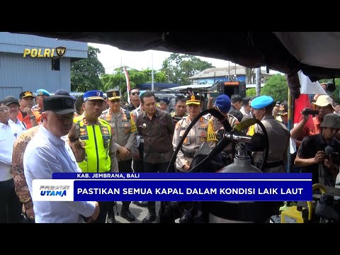 KAPOLDA BALI DAMPINGI MENHUB DAN KAKORLANTAS TINJAU PENGAMAN NATARU