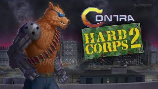 Contra Hard Corps 1994 - Longplay/Walkthrough - Sega Genesis/Mega Drive - QHD - Brad Fang