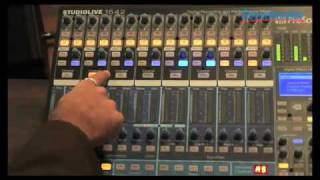 Video thumbnail for Sweetwater - PreSonus StudioLive 16.4.2 Demo by Sweetwater