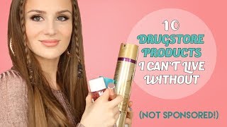10 AMAZING DRUGSTORE PRODUCTS I Keep Rebuying - NOT SPONSORED! Best Drugstore Products 2018 | PEACHY