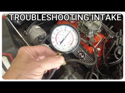 Testing Intake gaskets With A Vacuum Gauge