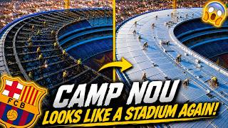 Barcelona’s New Camp Nou Is Starting to Look Incredible – Latest Construction Update