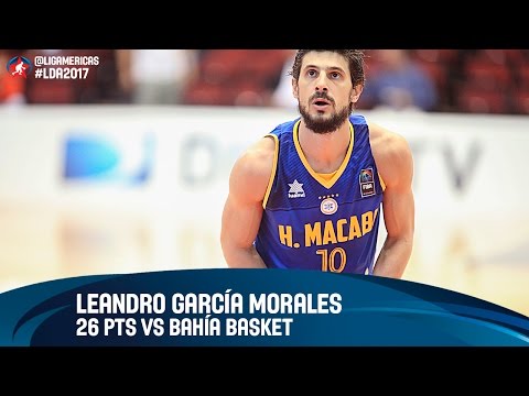 Leandro Garcia Morales 26 PTS vs Bahía Basket - Semifinal #2 - DIRECTV Liga de las Americas 2017