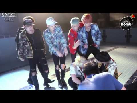 [POLSKIE NAPISY] 160614 'FIRE' MV Shooting - Free gesture Time (Bangtan Bomb)
