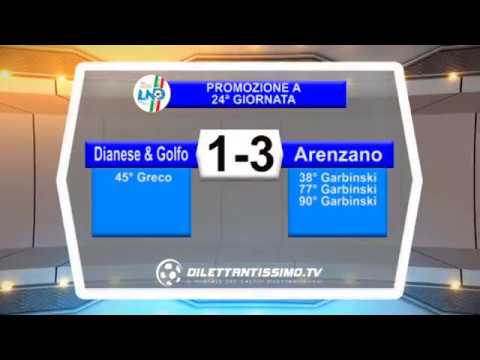 DIANESE & GOLFO - ARENZANO 1-3 Promozione A 24^ giornata