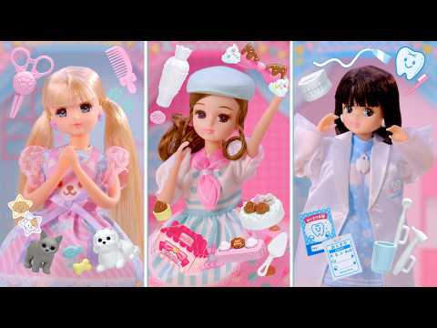 【あのちゃん】推しごとフレンズ TVCM 「”推し”とあこがれの”おしごと”しよっ」💗💜💙【リカちゃん】