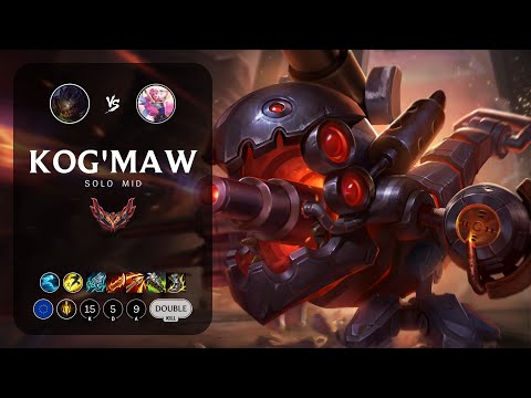 Kog'Maw Mid vs Seraphine - EUW Grandmaster Patch 13.22