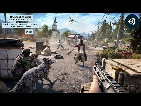 First Person Shooter Unity 3d Game Development Tutorial Create Zombies Apocalypse Survival Game