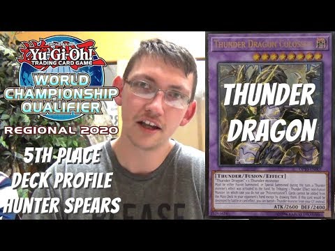 Yugioh December 2019 Format Fayetteville, AR Regional 5th Place Deck Profile - Thunder Dragon