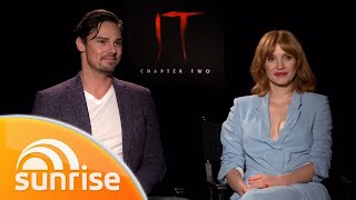It Chapter Two stars Jay Ryan & Jessica Chastain - extended interview | Sunrise video