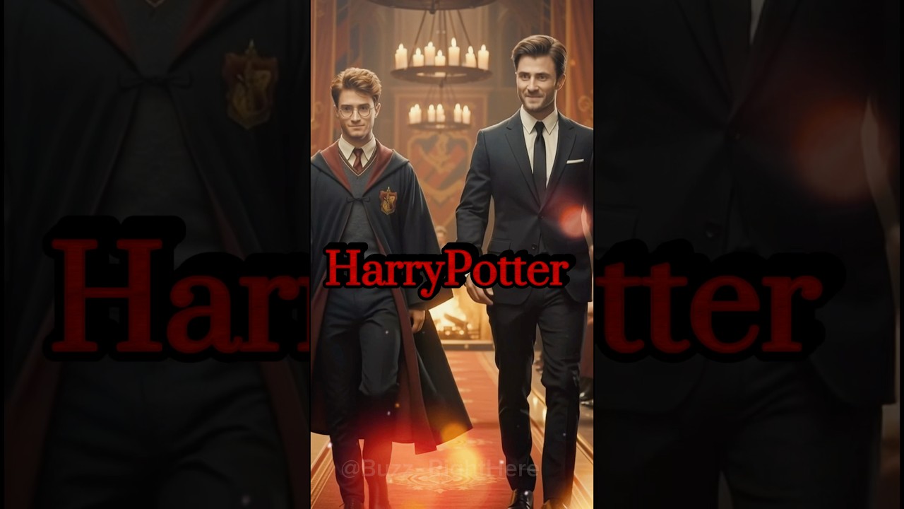 The Magical Eight — 光と闇のホグワーツランウェイWhen Magic Meets Fashion at Hogwarts. #harrypotter #shorts #ai
