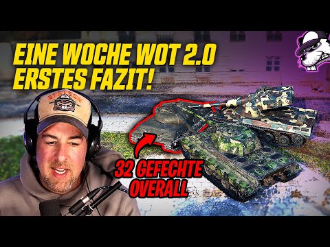 World of Tanks 2.0 after one week - A first summary of the state! [WoT - Commentary - DE]