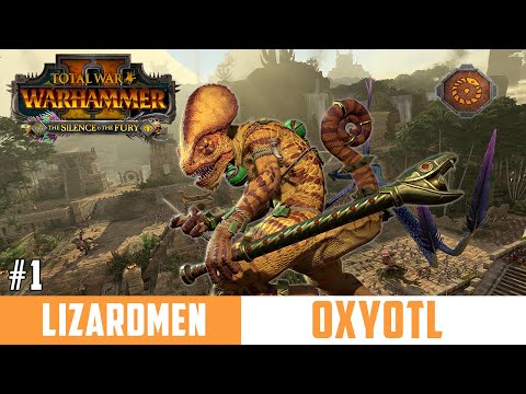 THE HUNT BEGINS! -  Total War: Warhammer 2  Oxyotl - Lizardmen Legendary Campaign - ep 1