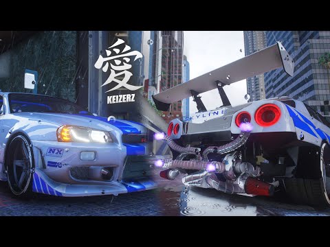 PROJECT NISSAN SKYLINE R34 - GTA V ROLEPLAY