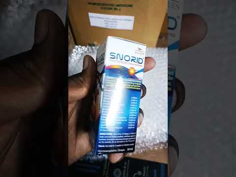 Allen Snorid Effective Relief From Snoring Homeopathy medicine