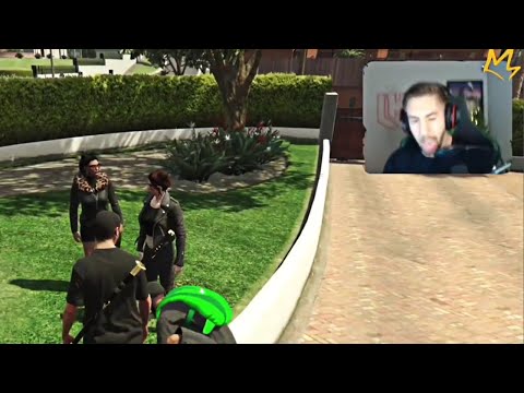 Mr K breaks his hand | NoPixel GTA RP