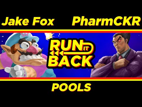 RUNITBACK #29 Pools - Jake Fox (Wario/Ness) Vs. PharmCKR (Kazuya)