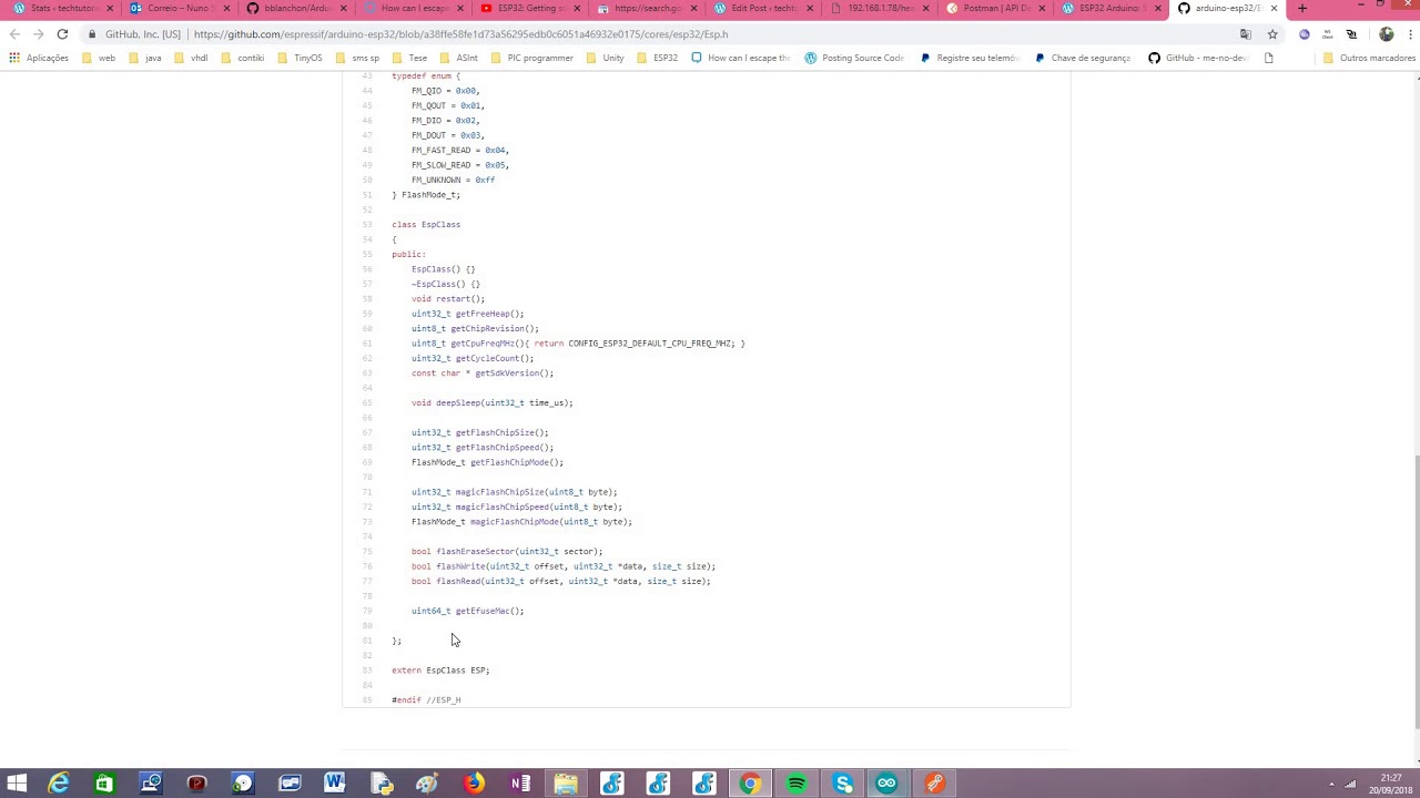 ESP32 Arduino: Software reset