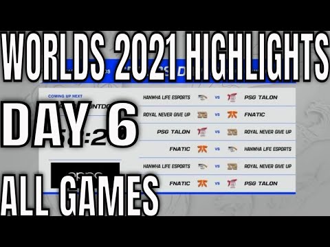 Worlds 2021 Day 6 Group C Highlights ALL GAMES