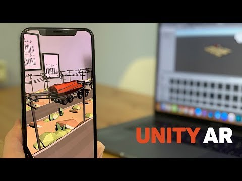 Дополненная реальность Vuforia AR Unity Урок 1 Создание AR игры